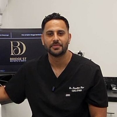 Dr. Khan, Principal Dentist at Bridge St Aesthetic and Dental Implant Clinic