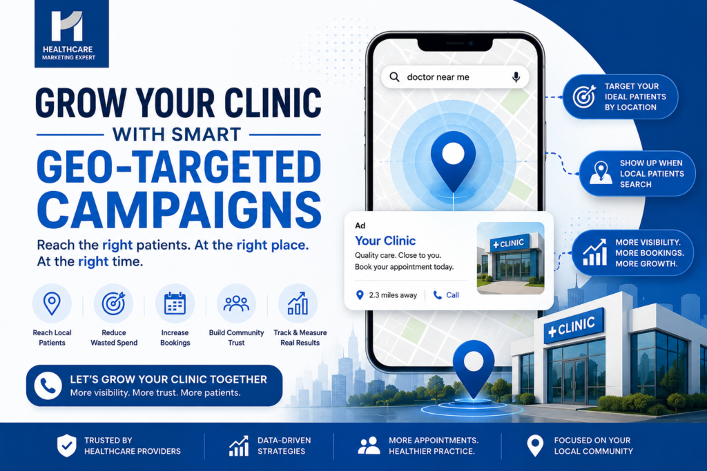 Grow Your Clinic with Smart Geo-targeted Campaigns