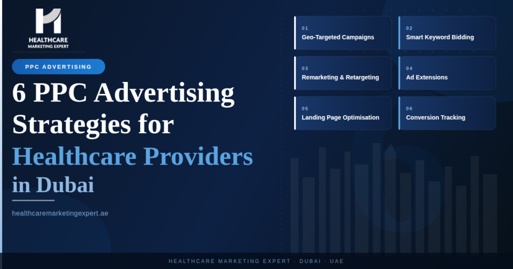 6 PPC Strategies for Healthcare Providers in Dubai