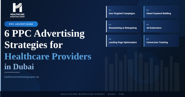 6 PPC Strategies for Healthcare Providers in Dubai