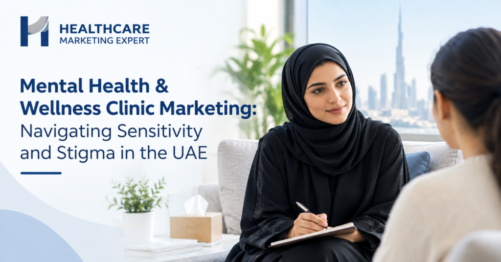 Mental Health & Wellness Clinic Marketing: Navigating Sensitivity and Stigma in the UAE